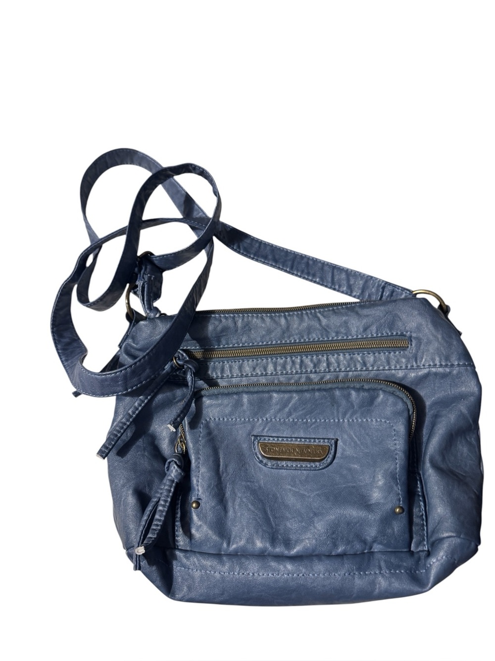 Stone Mountain Blue crossbody